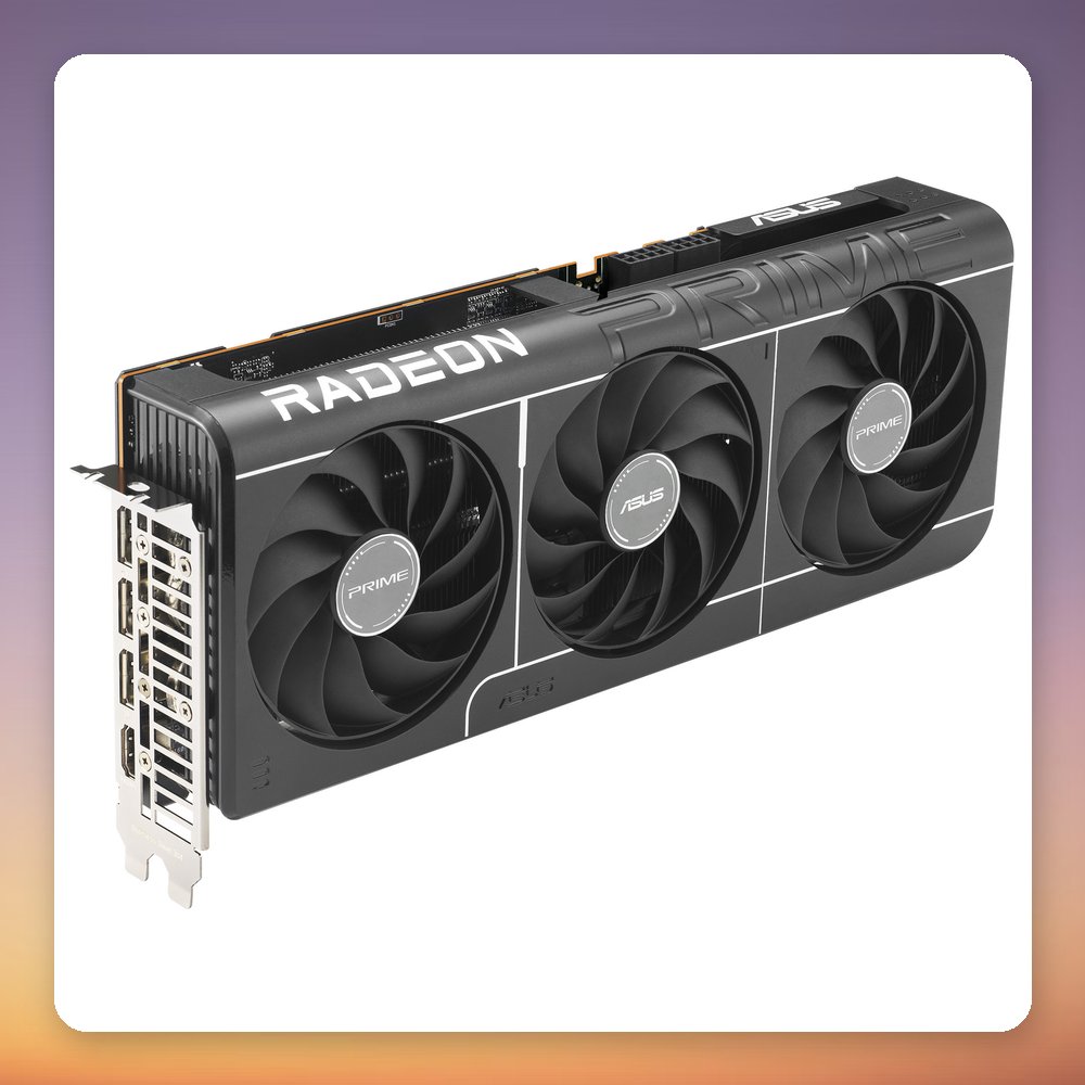 Asus Radeon RX 9070 GRE PRIME OC 12 GB GDDR6 Graphics Card, 3 Fans – image 3