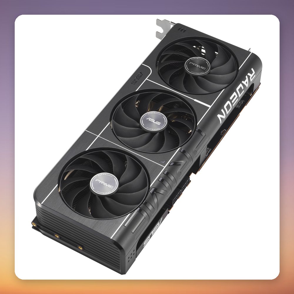Asus Radeon RX 9070 GRE PRIME OC 12 GB GDDR6 Graphics Card, 3 Fans – image 4