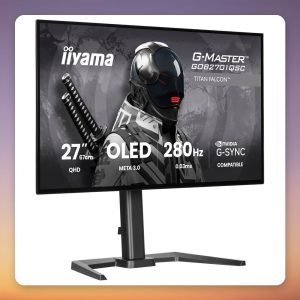 Iiyama G-Master GOB2701QSC-B1 27″ QHD 280 Hz OLED Gaming Monitor