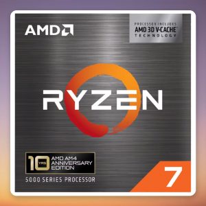 AMD Ryzen 7 5800X3D 8-Core 3.4 GHz AM4 Processor with 96 MB L3 Cache, Boxed (No Cooler)