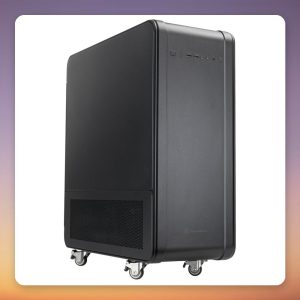 Silverstone ALTA T1 Big Tower Case, E-ATX/SSI-EEB, Dual PSU Support, Black