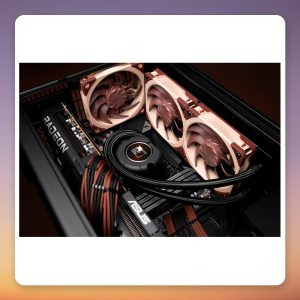 Noctua NL-LC1-24 240 mm AIO Liquid CPU Cooler, Black/Brown, 2x NF-A12x25 G2