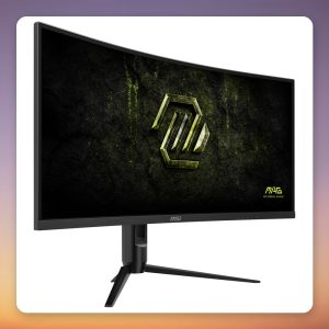 MSI MAG 342CQRFDE E20 34″ UWQHD 200 Hz Curved Gaming Monitor, Rapid VA