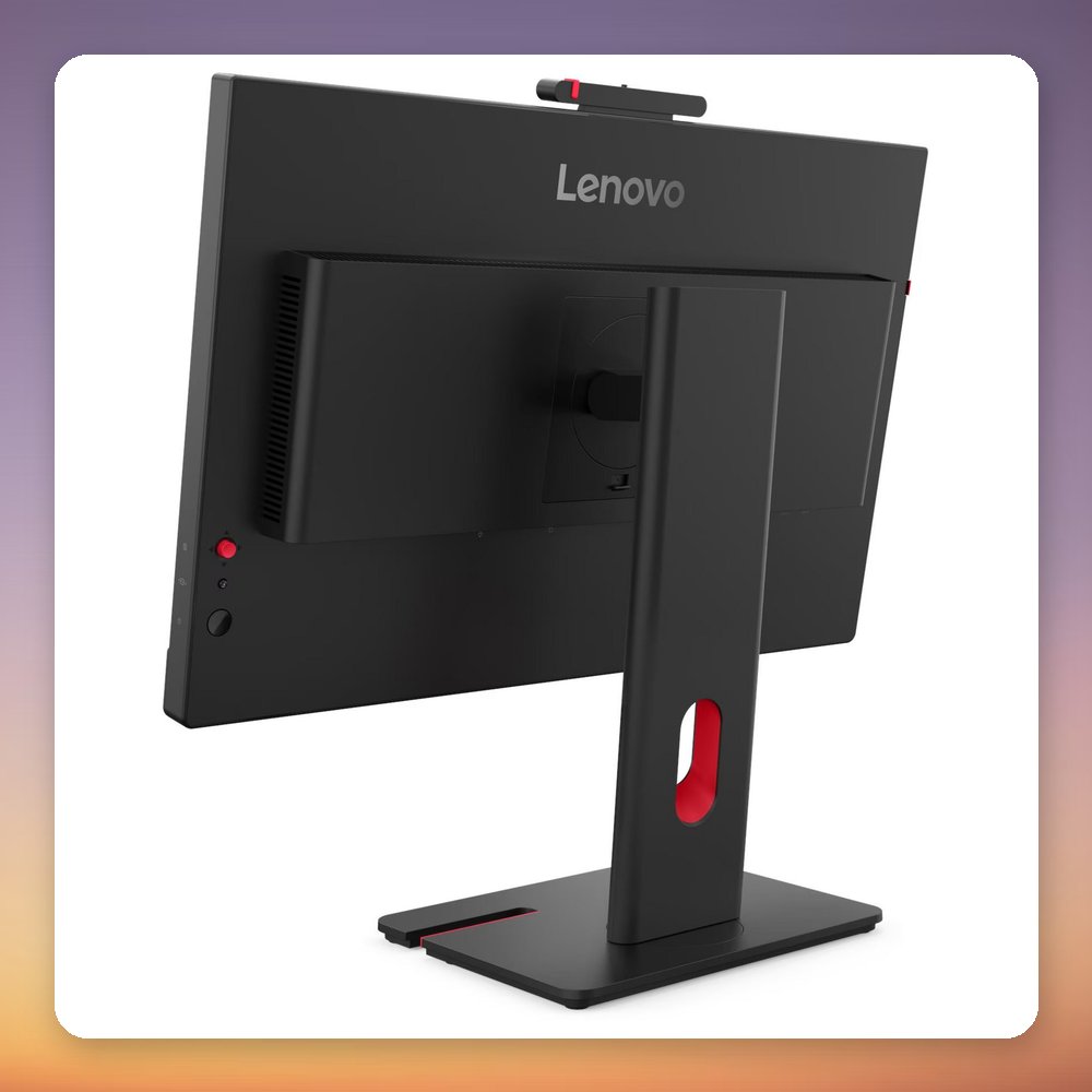 Lenovo ThinkVision T24D-4v 23.8" Full HD IPS 120 Hz USB-C Docking Monitor with 5 MP Webcam – image 6