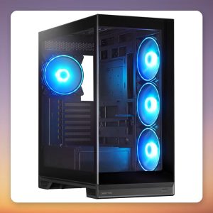 Chieftec VISTA Max GX-30B-OP ATX Mid Tower Case, Black, Dual Tempered Glass, 4x ARGB Fans