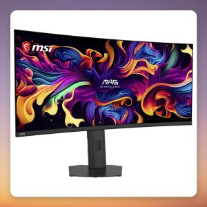 MSI MAG 341CQPDE QD-OLED X28 34″ UWQHD 280 Hz Curved Gaming Monitor