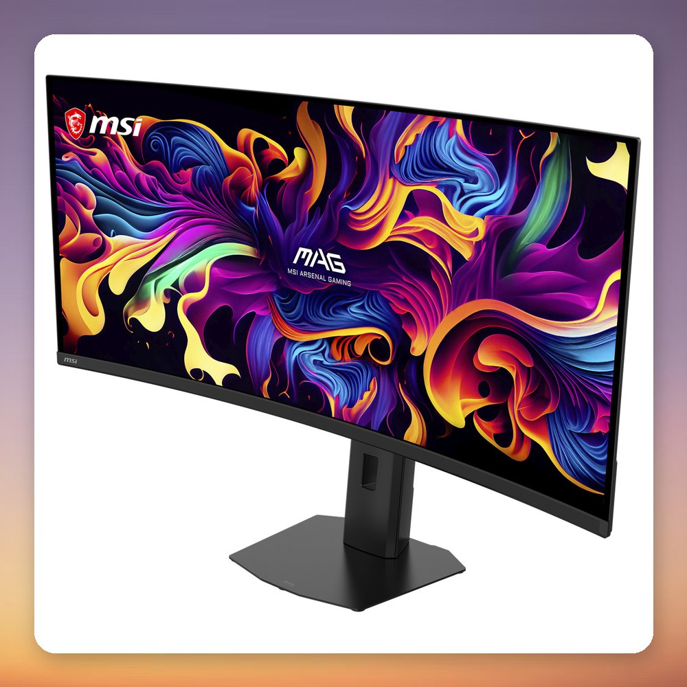 MSI MAG 341CQPDE QD-OLED X28 34" UWQHD 280 Hz Curved Gaming Monitor – image 6