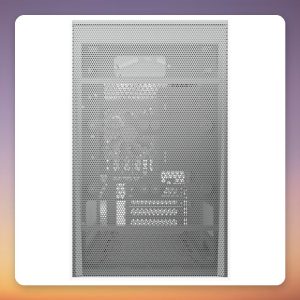 Montech TEN White Modular Mini-Tower Case, Full Mesh, Micro-ATX, 29 L