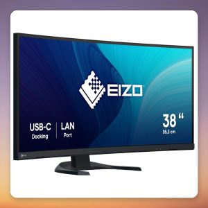 Eizo FlexScan EV3851X 37.5″ UWQHD+ Curved IPS Monitor, USB-C 94 W, KVM
