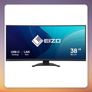 Eizo FlexScan EV3851X 37.5″ UWQHD+ Curved IPS Monitor, USB-C 94 W, KVM