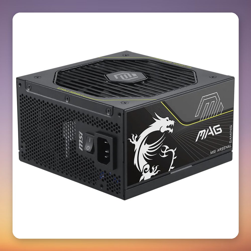 MSI MAG A1200PLS PCIe 5 1200W 80 PLUS Platinum PSU, ATX 3.1, Black – image 3
