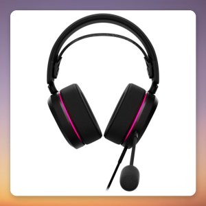 ASUS ROG Pelta Core Wired USB-C Gaming Headset, 50 mm Drivers, Aura Sync RGB, Black