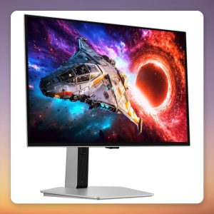 Samsung Odyssey OLED G8 27″ 4K 240Hz QD-OLED Gaming Monitor, Silver