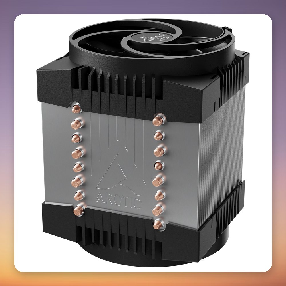 ARCTIC Freezer 4U-Altra CPU Air Cooler, 2x 120 mm Fans, 8 Heat Pipes – image 5