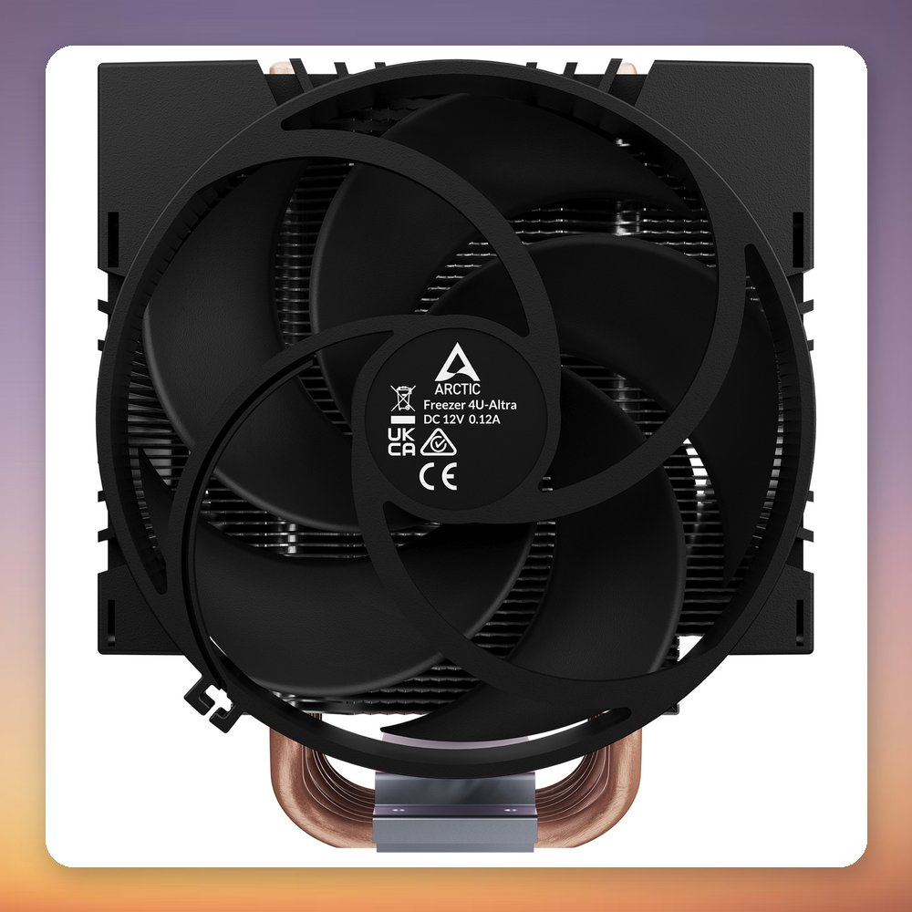 ARCTIC Freezer 4U-Altra CPU Air Cooler, 2x 120 mm Fans, 8 Heat Pipes – image 6