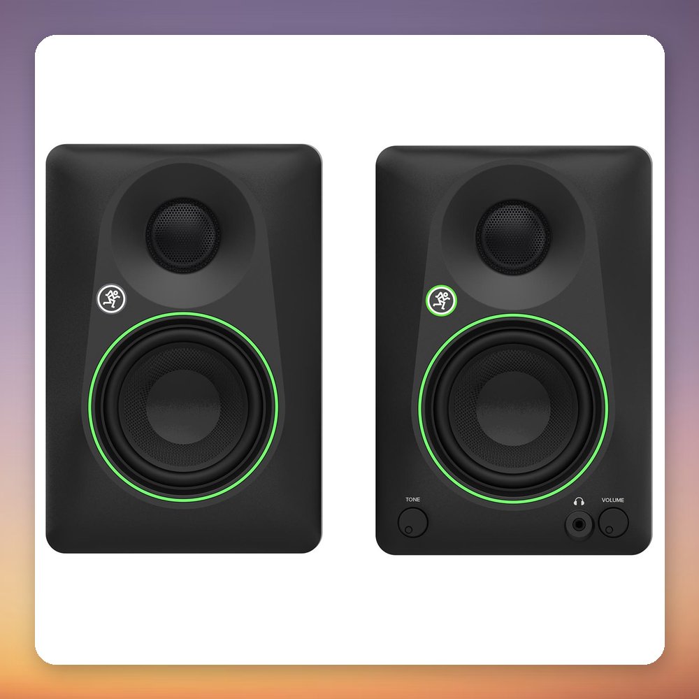 Mackie CR3.5BT 3.5" Active Studio Monitors with Bluetooth, 50W RMS, Black – image 3