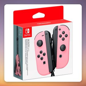 Nintendo Joy-Con Controller Set, Light Pink, for Nintendo Switch