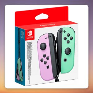 Nintendo Joy-Con Controller Set, Light Purple/Light Green, Nintendo Switch