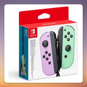 Nintendo Joy-Con Controller Set, Light Purple/Light Green, Nintendo Switch