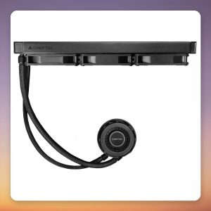 Chieftec ICEBERG PRO 360 DARK 360 mm AIO Liquid CPU Cooler, Black
