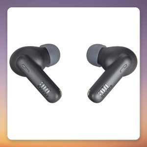 JBL Wave Beam 2 True Wireless In-Ear Headphones, Active Noise Cancelling, Black