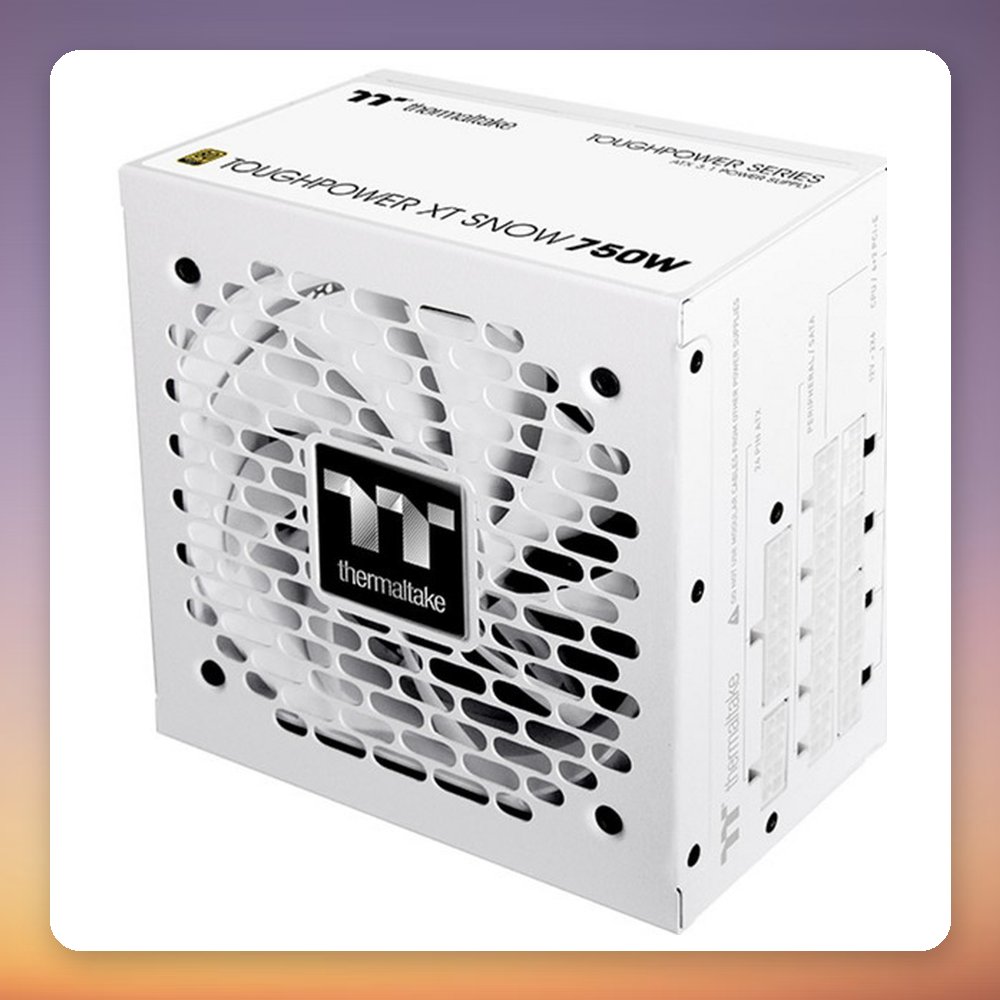 Thermaltake Toughpower XT 750W 80 PLUS Gold ATX 3.1 Fully Modular PSU, White – image 4