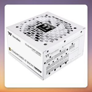 Thermaltake Toughpower XT 1000W Snow 1000W 80 PLUS Gold ATX 3.1 Fully Modular PSU, White