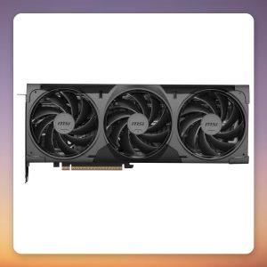 MSI GeForce RTX 5080 Ventus 3X OC Black 16 GB GDDR7 Graphics Card