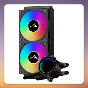 EKL Alpenföhn AlpineFlow 240 240 mm AIO Liquid CPU Cooler, ARGB, Black