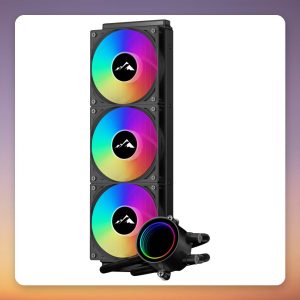 EKL Alpenfohn AlpineFlow 360 360 mm AIO Liquid CPU Cooler, ARGB, Black