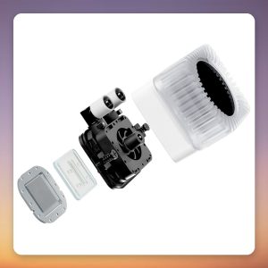 Be quiet! Light Loop IO LCD 360 mm AIO Liquid Cooler, White, 2.1″ IPS Display