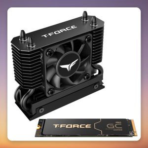 Team Group T-Force GC PRO 2 TB PCIe 5.0 x4 M.2 2280 SSD with AirFlow Heatsink