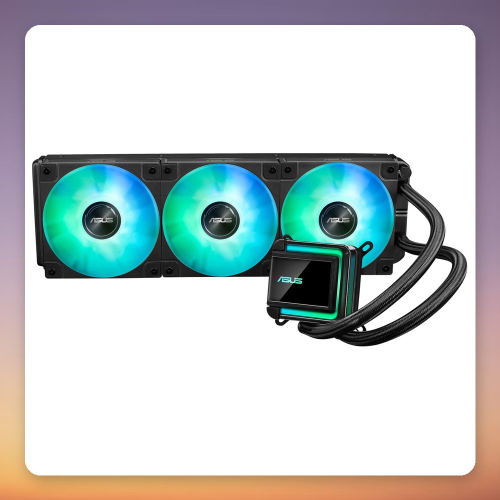 Asus LC 360 ARGB 360 mm AIO Liquid CPU Cooler, Black, LGA1700/1851 AM4/AM5 – image 2