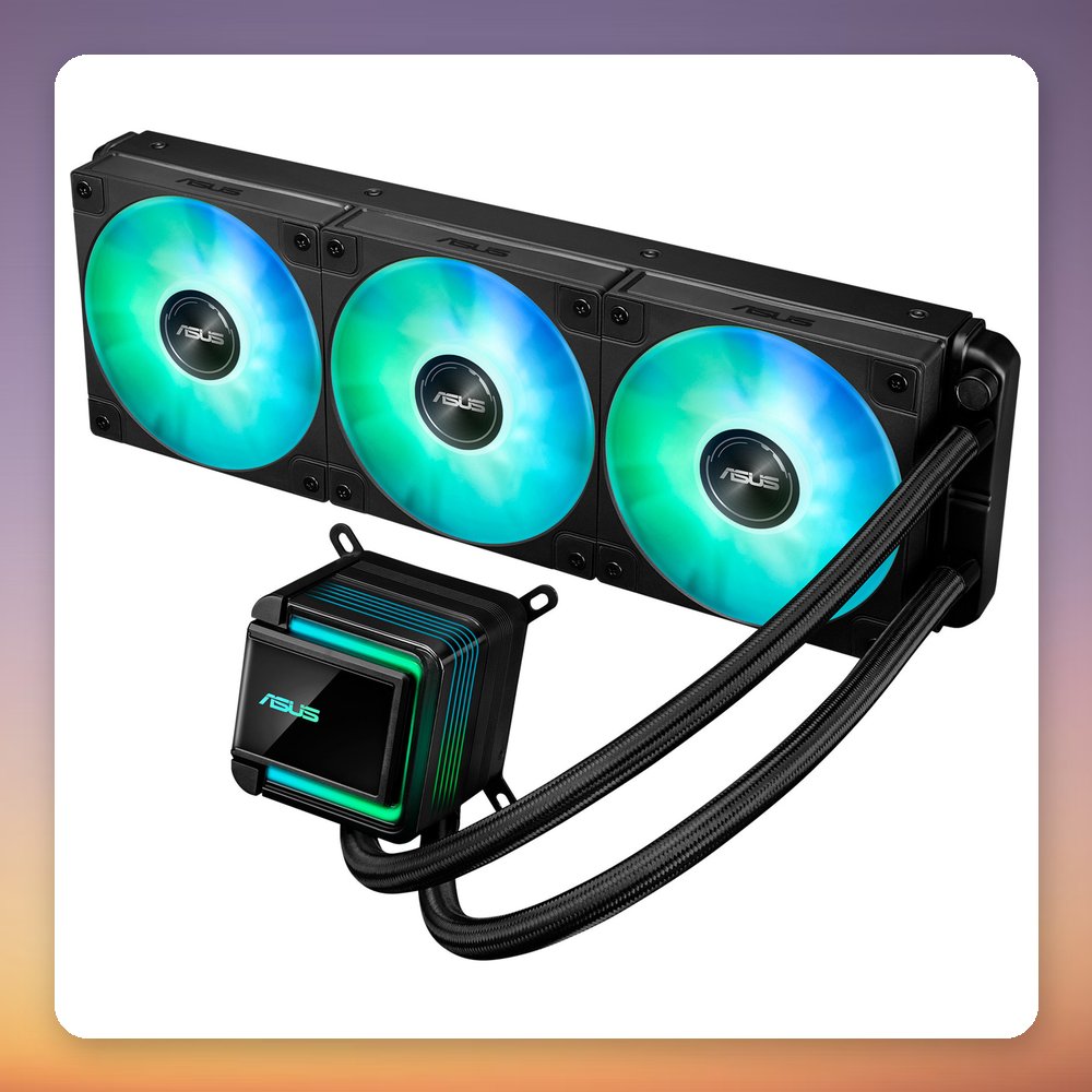 Asus LC 360 ARGB 360 mm AIO Liquid CPU Cooler, Black, LGA1700/1851 AM4/AM5 – image 4
