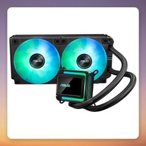Asus LC 240 ARGB 240 mm AIO Liquid CPU Cooler, Black, LGA1700/1851/AM4/AM5