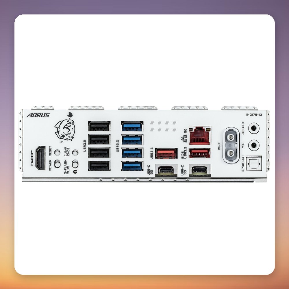 Gigabyte B850 AORUS ELITE-P ICE ATX Motherboard, AM5, DDR5, Wi-Fi 7, White – image 4