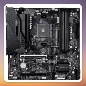 Gigabyte B550M X AORUS ELITE AM4 micro ATX Motherboard, DDR4, 2x M.2, 2.5 GbE