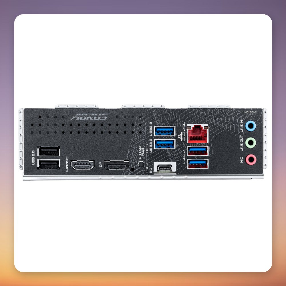 Gigabyte B550M X AORUS ELITE AM4 micro ATX Motherboard, DDR4, 2x M.2, 2.5 GbE – image 4