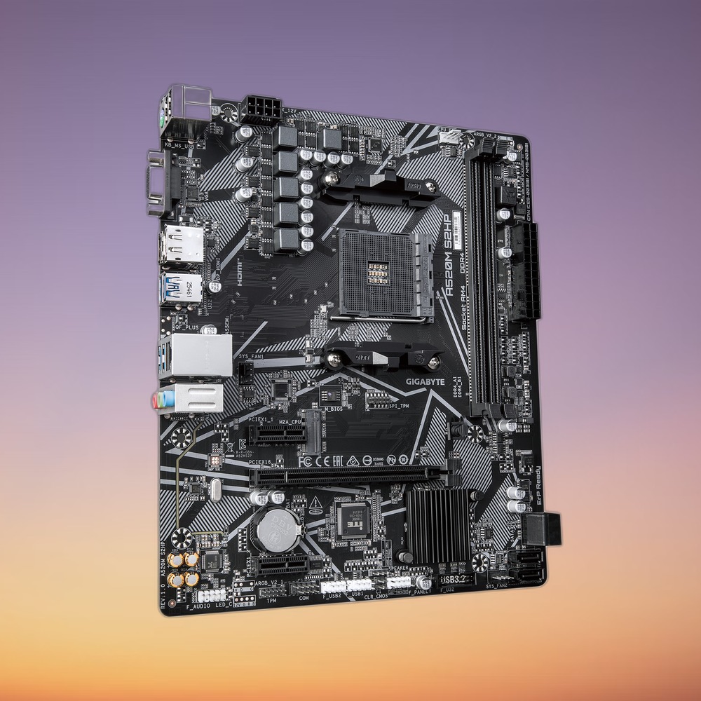 GigaByte A520M S2HP Motherboard - Image 3