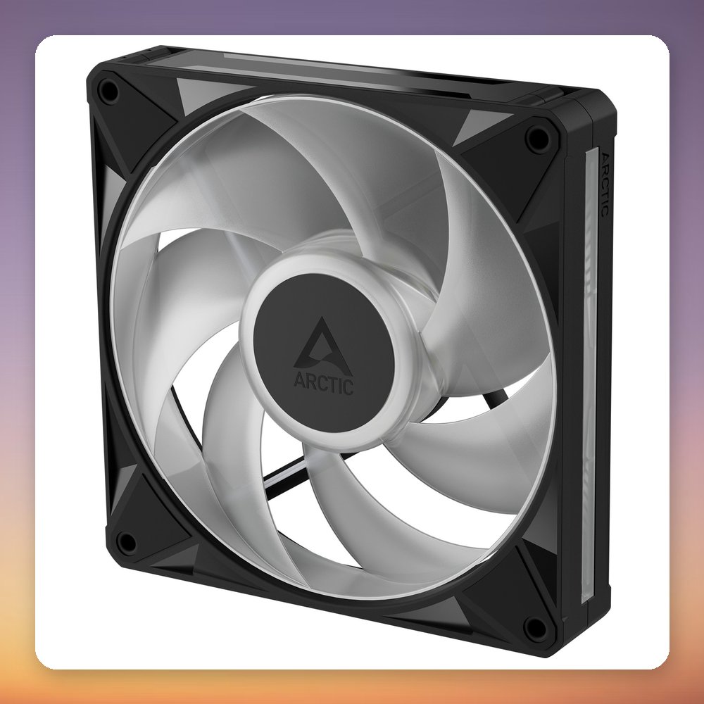 Arctic BioniX P14 A-RGB 140 mm PWM Fan, Black/White, Single Pack – image 3
