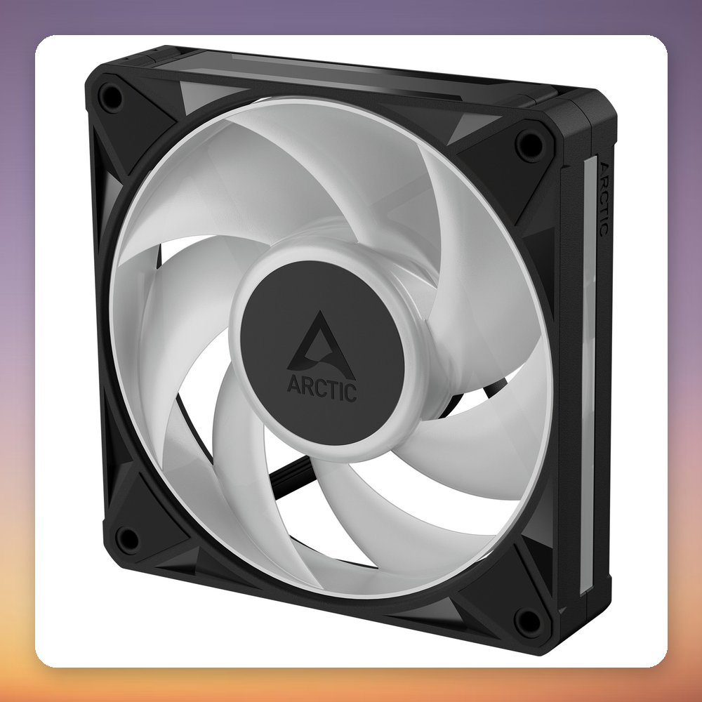 Arctic BioniX P14 A-RGB 140 mm PWM Fan, Black, 3-Pack with Daisy Chain – image 6