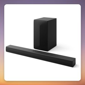 LG DS60T 3.1 Soundbar 340W with Wireless Subwoofer, Black