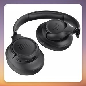 JBL Tune 730BT Wireless Over-Ear Headphones, Bluetooth 6.0, 76 Hours Battery, Black