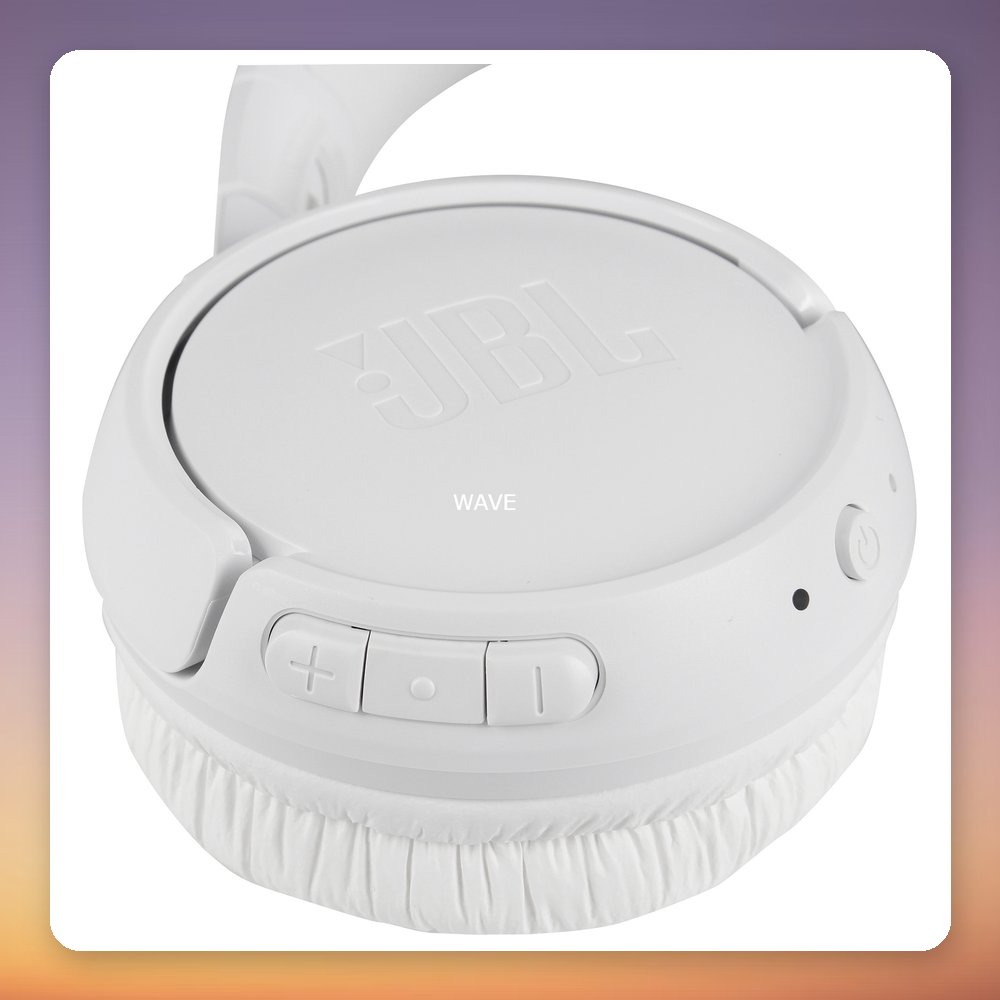 JBL Tune 520BT Wireless On-Ear Headphones, Bluetooth 5.3, 57 Hours, White – image 3