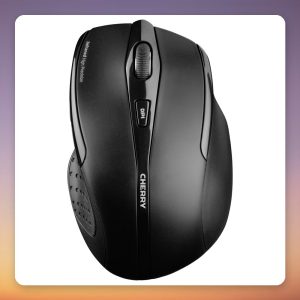 Cherry MW 3000 Wireless Mouse, 1750 DPI, 2.4 GHz, Black