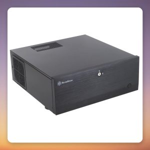 SilverStone Gandia SST-GD07B HTPC Case, E-ATX, Black, 33 L