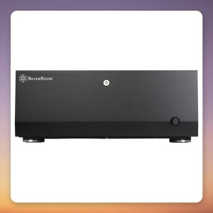 SilverStone Gandia SST-GD07B HTPC Case, E-ATX, Black, 33 L