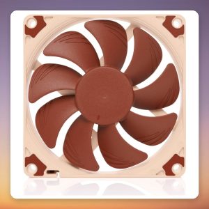 Noctua NF-A9x14 PWM 92 mm Fan, Brown/White, 14 mm Slim, 4-Pin PWM