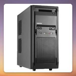 Chieftec LF-02B-OP Midi Tower PC Case, ATX, Black, 1x 120 mm Fan