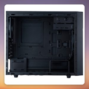 Cooler Master N200 Micro-ATX Mini Tower Case, Black, Mesh Front
